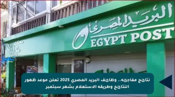 نتائج مفاجئة.. وظائف البريد المصري 2025 تعلن موعد ظهور النتائج وطريقة الاستعلام بشهر سبتمبر